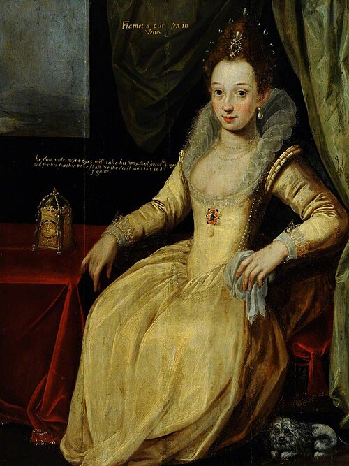 A Venetian Courtesan at her Dressing Table, 1600, 