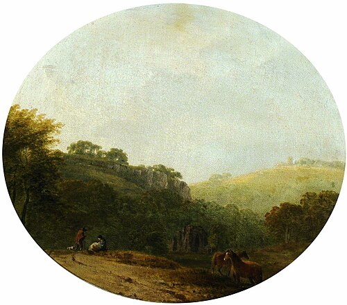 Figures and Horses in a Rural Landscape, 1749, 