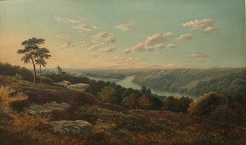 River Valley Scene, 1849, 