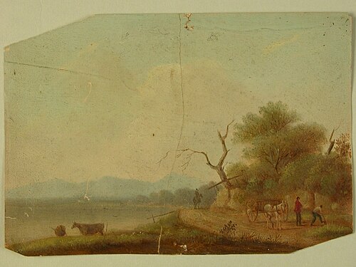 A Rural Scene, 1854, 
