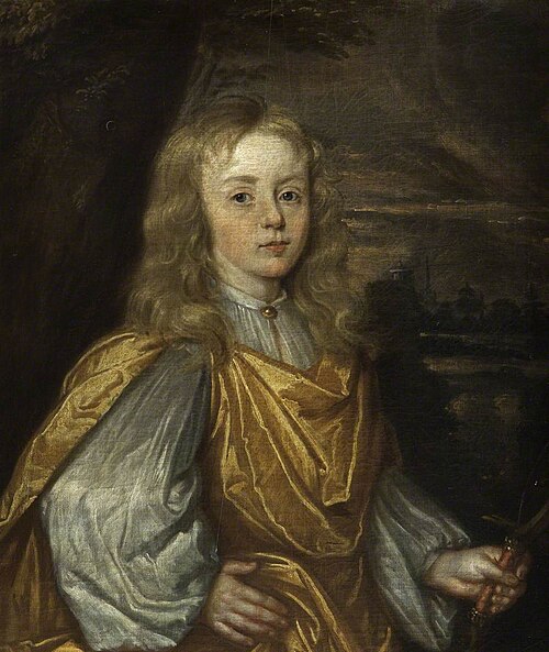 Davenport Lucy (1659/60 - 1690), as a young boy, 1665, 
