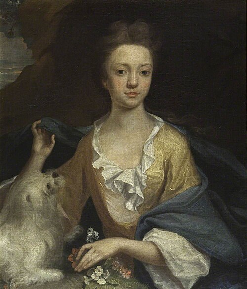 Sarah Morley, Mrs John Hammond, as a Girl, 1697, 