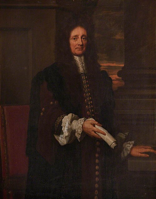Dr Henry II Jones (1622/3-1694/5) as Chancellor of Bristol, 1678, 