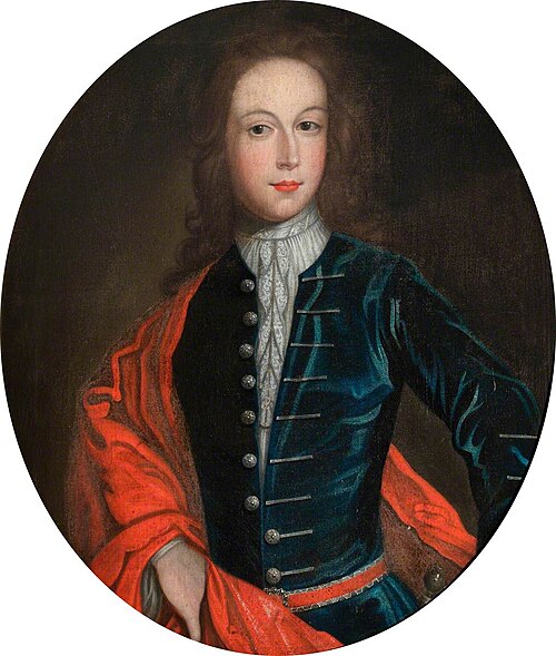 John Jones (1698/9-1738) as a Boy, 1705, 