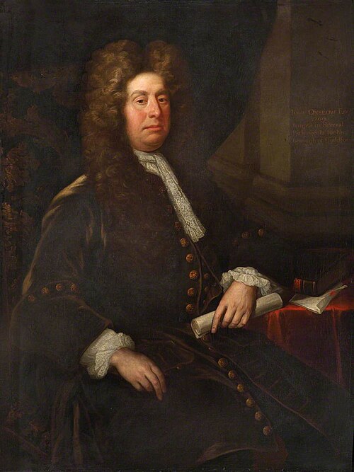 Foote Onslow (1655-1710), 1709, 