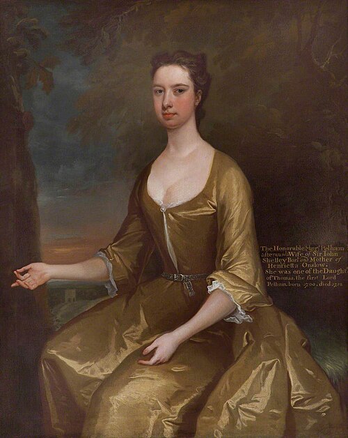 The Hon. Margaret Pelham, Lady Shelley (1700 -1758), 1726, 