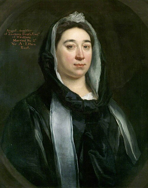 Abigail Bayly, Lady Elton (m. 1702 - d.1723/4), 1702, 