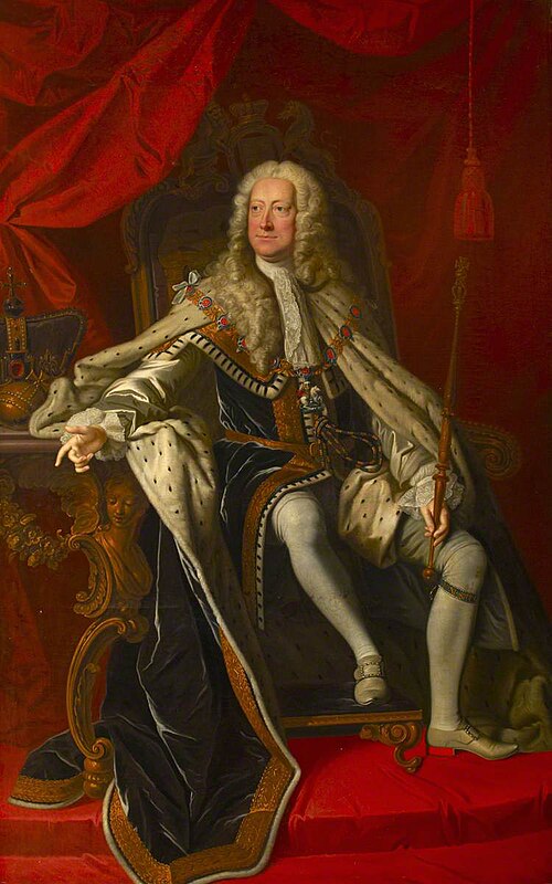 King George II (1683–1760), 1744, 