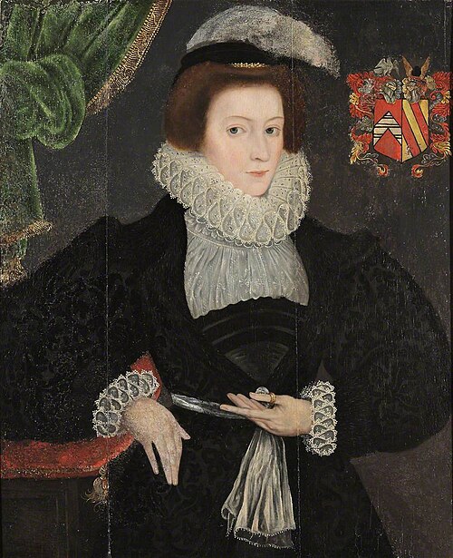 Judith Tracey, Mrs Francis Throckmorton, 1575, 