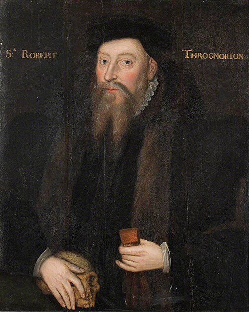 Sir Robert Throckmorton (d.1586), 1584, 