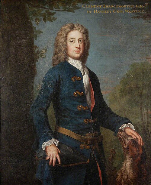 Clement Throckmorton IV of Haseley (1682 - died before 1716/17), 1700, 