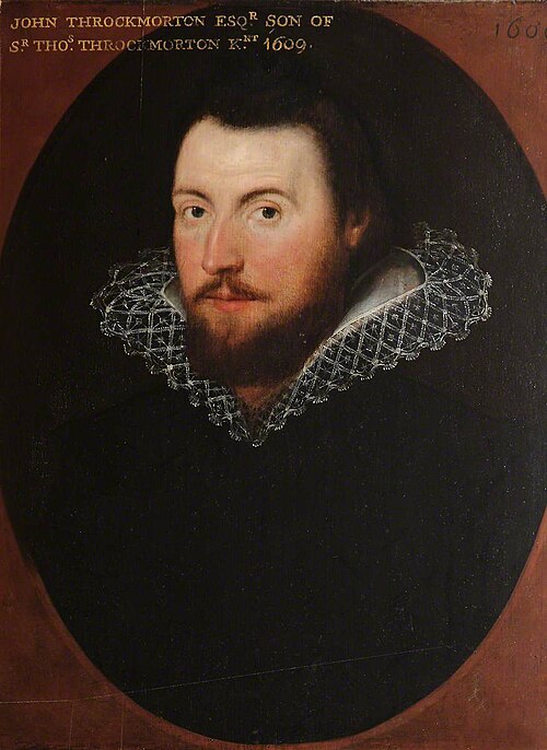 John Throckmorton (d.before 1615), 1609, 