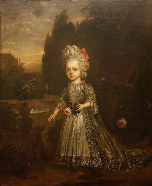 A Child in a Garden, 1690, 