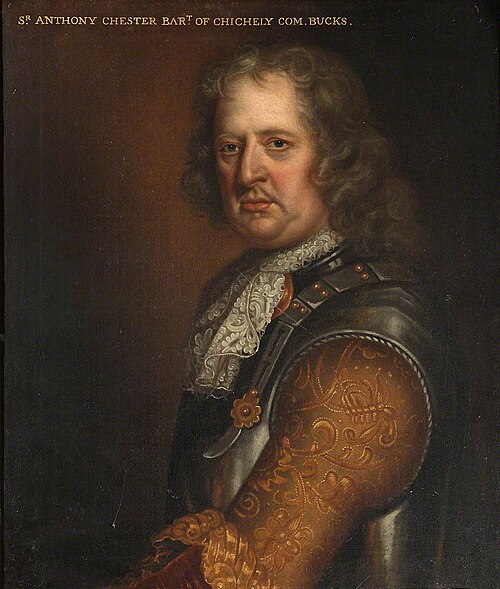 Sir Anthony Chester, 3rd Bt  of Chicheley, Buckinghamshire  (1634 - 1698), 1670, 