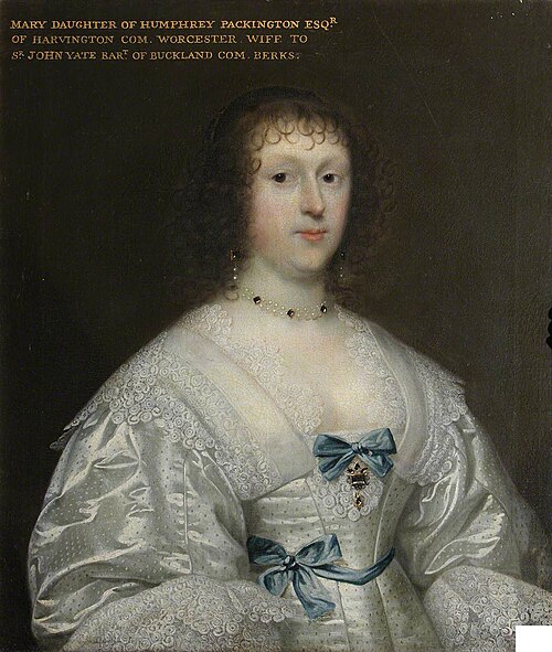 Mary Pakington, Lady Yate (1610/11-1696), 1636, 