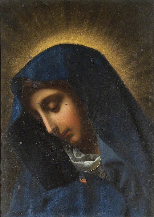 Head of the Madonna, 1749, 