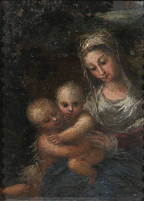 The Madonna and Child with the Infant John the Baptist, 1549, 