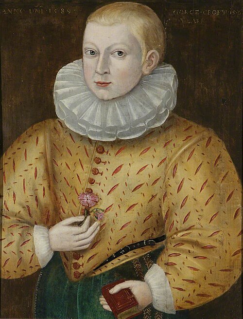 George Croft, aged 6, 1589, 1589, 