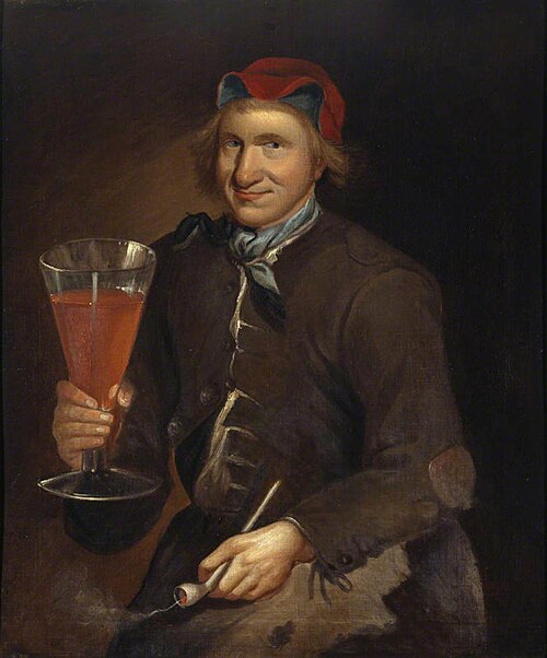 Called The Wolryche Fool, the Wolryche Hunt Servant with the Dudmaston Ale Glass, 1719, 