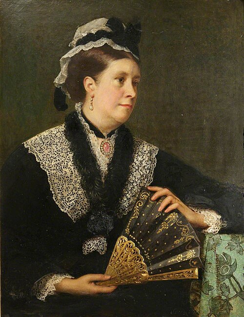 Rebecca Miller Christy, Mrs Alfred Darby (1821 - 1909), 1870, 