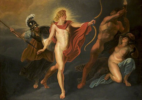 Apollo expelling the Forces of Darkness, 1664, 
