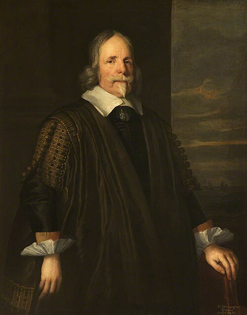 Sir John Langham (1583/4-1671), 1660, 