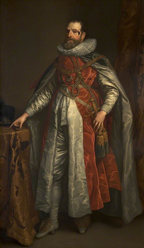 Henry Danvers, 1st Earl of Danby (1573 – 1644), 1622, 
