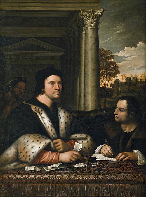 Ferry Carondolet (1473-1528) and his Secretary, 1684, 