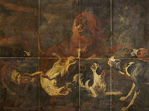 A Lion Hunt, 1649, 