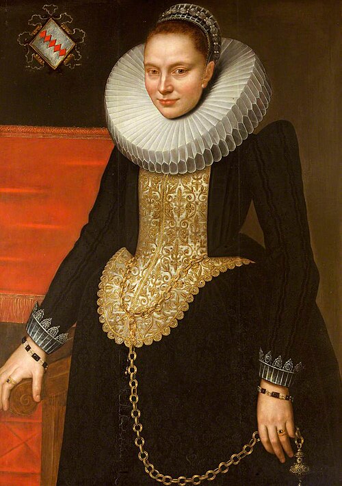 An Unknown Flemish Woman, 1619, 1619, 