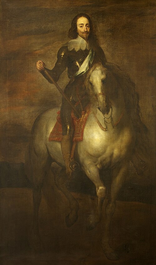 King Charles I (1600-1649)  on Horseback, 1660, 