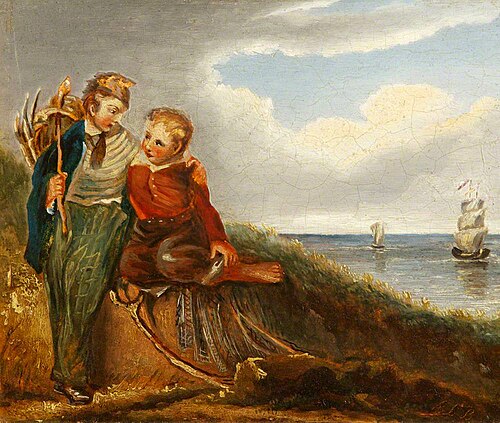 A Coastal Scene, 1849, 