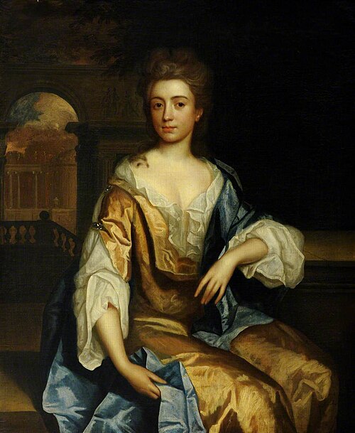Elizabeth Gunter, Mrs Nicholas Starkie (b.1669), 1690, 