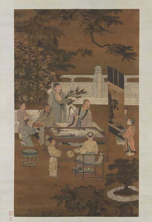 The Eighteen Scholars (Painting), , 