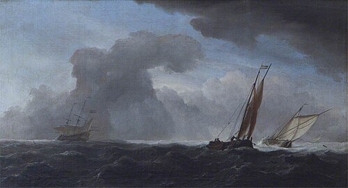 A Kaag before a Strong Breeze, 1678, 