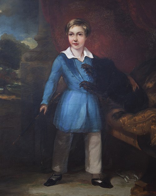 William Frederick 'Mad' Windham (1840-1866) as a Boy, 1850, 