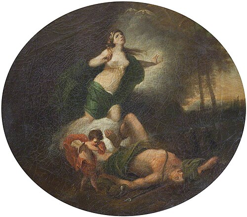 Venus lamenting the Dead Adonis, 1800, 