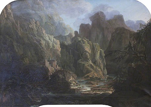 Imaginary Scene in the Alps, 1749, 