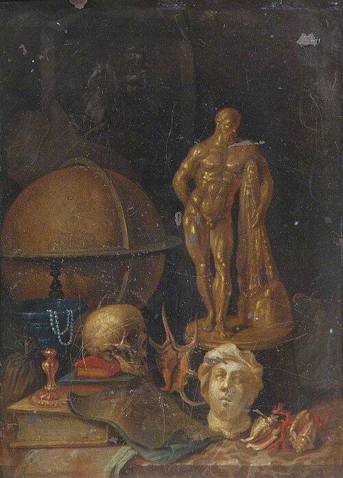 A Vanitas with a Model of the Farnese Hercules, 1675, 