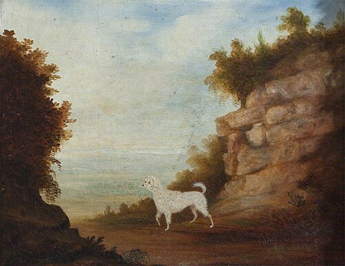 Seascape with White Dog, 1799, 
