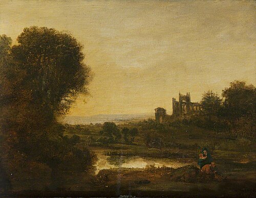 Landscape with a Ruined Abbey, 1814, 