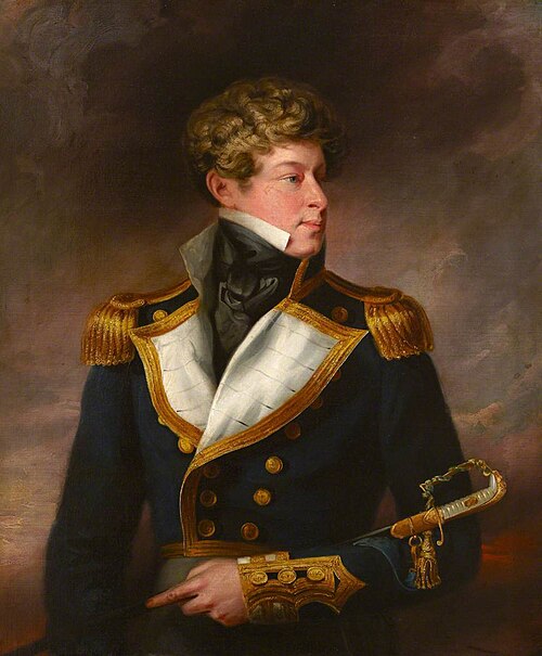 Rear-Admiral Lord Adolphus FitzClarence, GCH, ADC, RN (1802-1856), 1823, 