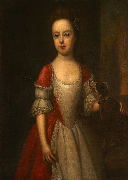 Possibly Elizabeth Cole, as a Child, 1720, 