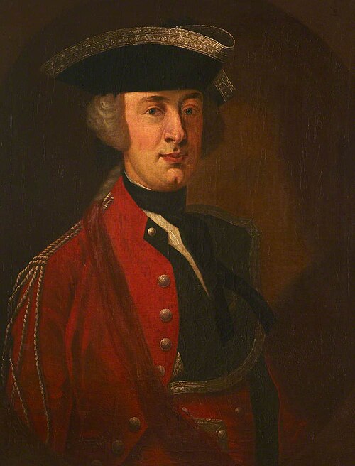 An Unknown Officer, possibly Ralph Gore,1st Earl of Rosse (1725-1802), 1745, 