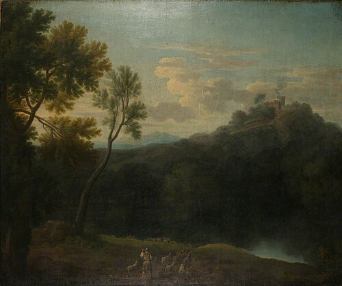Landscape with a Shepherd, 1684, 