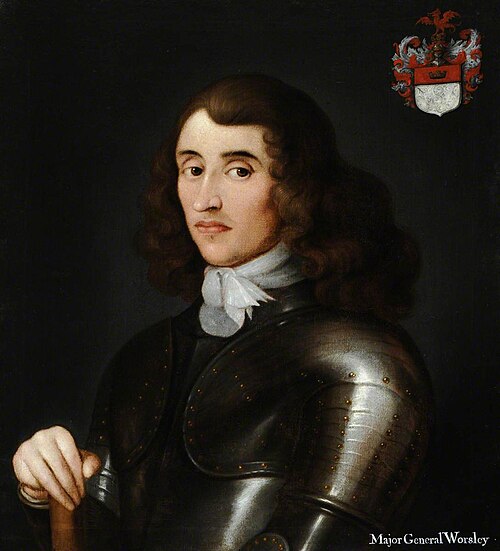 Charles Worsley of Platt Hall (1622-1656), 1652, 