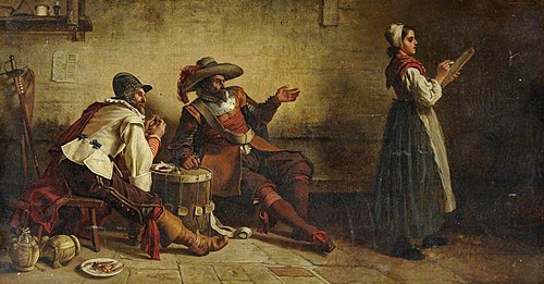 Dutch Tavern Scene, 1849, 