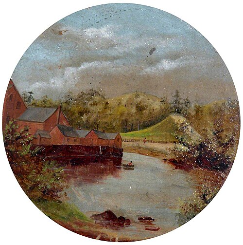 Melville Island Prison, North West Arm, Halifax, Nova Scotia, 1850, 