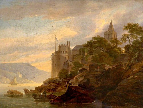 Dartmouth Castle, Devon, 1884, 