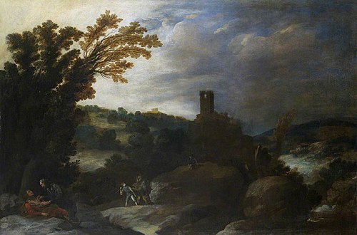 Landscape with the Good Samaritan, 1614, 